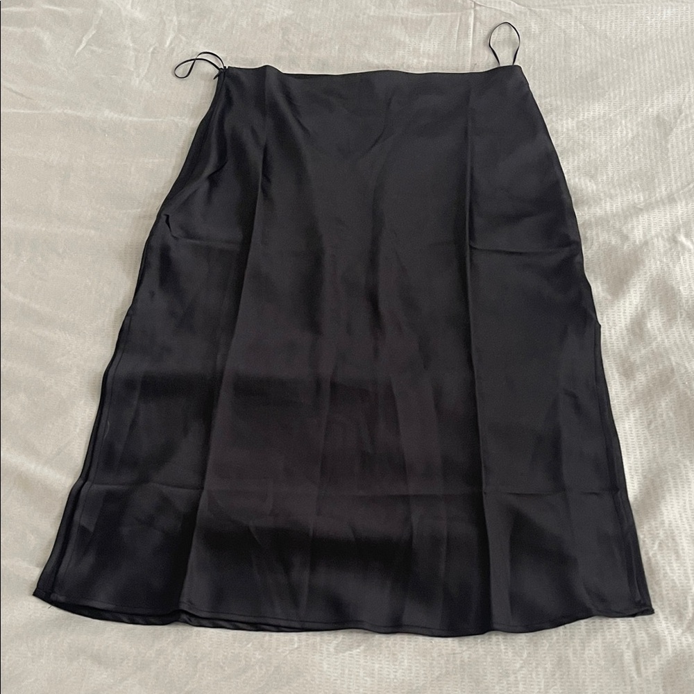 Princess Polly Elegant Black Midi Skirt